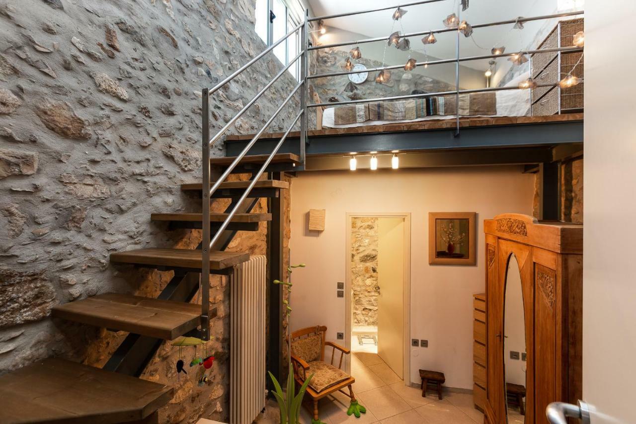 Muazzo Creta Stone House, Nature Escape With Pool, By Thinkvilla Pigi  Екстер'єр фото